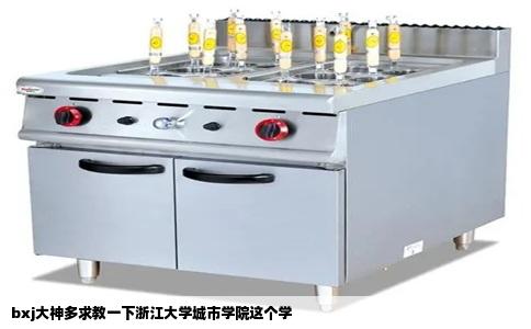 bxj大神多求教一下浙江大学城市学院这个学