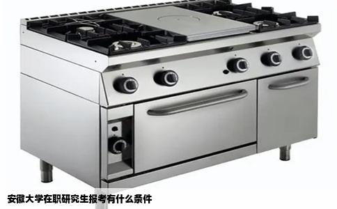 安徽大学在职研究生报考有什么条件