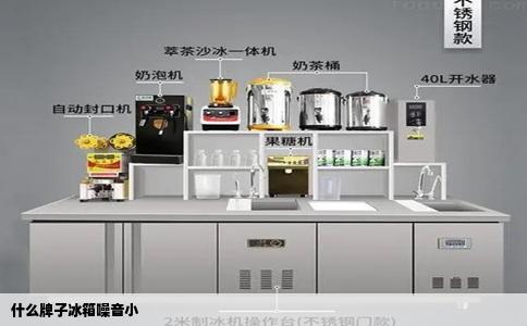 什么牌子冰箱噪音小