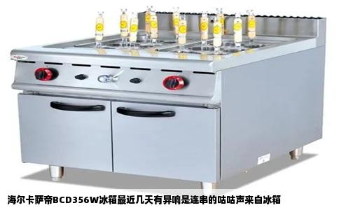 海尔卡萨帝BCD356W冰箱最近几天有异响是连串的咕咕声来自冰箱
