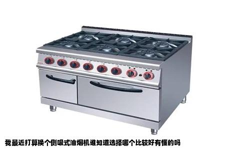 我最近打算换个侧吸式油烟机谁知道选择哪个比较好有懂的吗