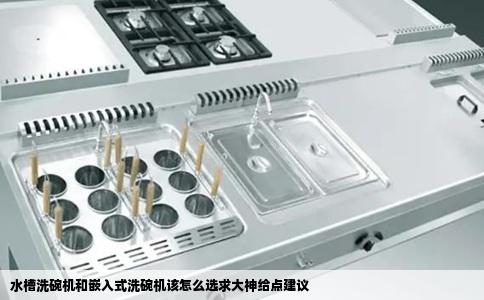 水槽洗碗机和嵌入式洗碗机该怎么选求大神给点建议