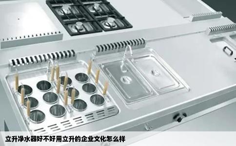 立升净水器好不好用立升的企业文化怎么样