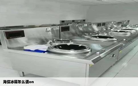 海信冰箱怎么调on