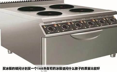 买冰箱的疑问计划买一个160升左右的冰箱请问什么牌子的质量比较好