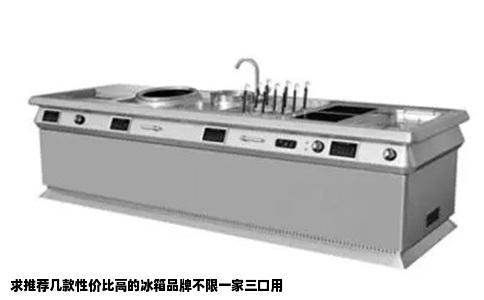 求推荐几款性价比高的冰箱品牌不限一家三口用