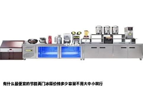 有什么最便宜的节能两门冰箱价格多少容量不用大中小就行