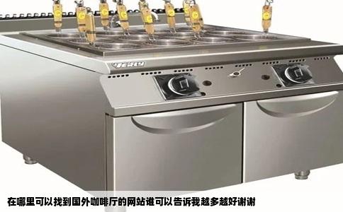 在哪里可以找到国外咖啡厅的网站谁可以告诉我越多越好谢谢